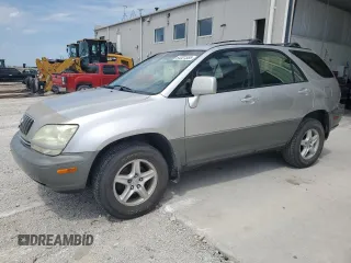 2001 Lexus RX 300 with VIN JTJGF10U210084102, listed as a Copart auction lot 64001555 with 210,333 mi miles and Salvage title. Bid and sale history available at DreamBid. Image 1.
