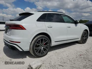 2019 Audi Q8 Prestige z VIN WA1FVAF10KD039615, wystawiony jako Copart lot #55595305 z przebiegiem 67 324 mil mil oraz Szkoda całkowita • Salvage title. Historia ofert i sprzedaży dostępna na DreamBid. Obrazek 3.