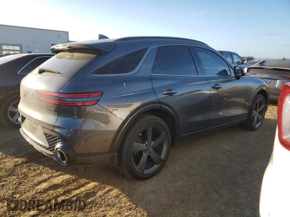 2024 Genesis GV70 3.5T Sport with VIN 5NMMCDTC2RH004120, listed as a Copart auction lot 48068715 with 32,752 mi miles and Salvage Title. Bid and sale history available at carsss.com. Image 3.