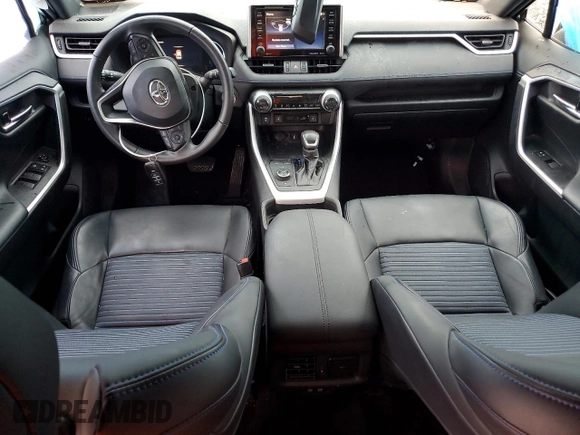 2021 Toyota RAV4 Hybrid XSE with VIN 4T3E6RFV0MU038650, listed as a Copart auction lot 60345725 with 24,124 mi miles and Salvage title. Bid and sale history available at DreamBid. Image 8.