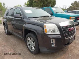 2014 GMC Terrain SLE z VIN 2GKALMEK6E6326272, wystawiony jako IAAI lot #42390503 z przebiegiem 122 508 mil mil oraz . Historia ofert i sprzedaży dostępna na DreamBid. Obrazek 1.
