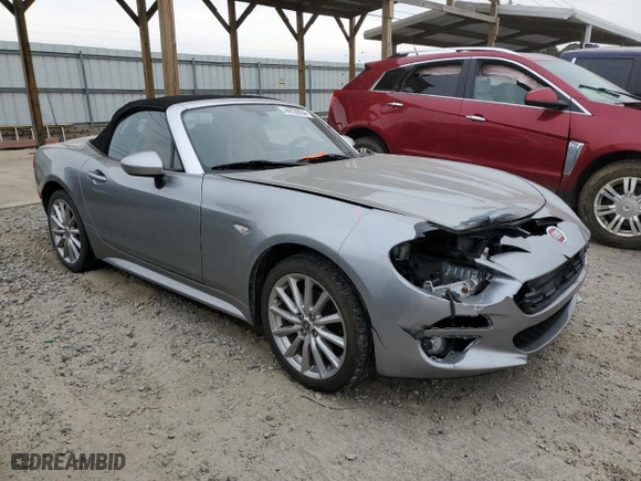 2017 FIAT 124 Spider Elaborazione Abarth with VIN JC1NFAEK5H0118610, listed as a Copart auction lot 44936834 with NaN miles and Salvage Title. Bid and sale history available at carsss.com. Image 4.