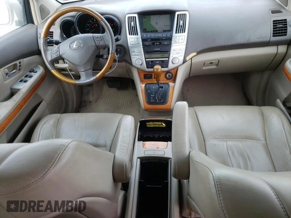 2007 Lexus RX 350 with VIN 2T2HK31U17C028286, listed as a Copart auction lot 48619735 with 167,258 mi miles and Salvage Title. Bid and sale history available at carsss.com. Image 8.
