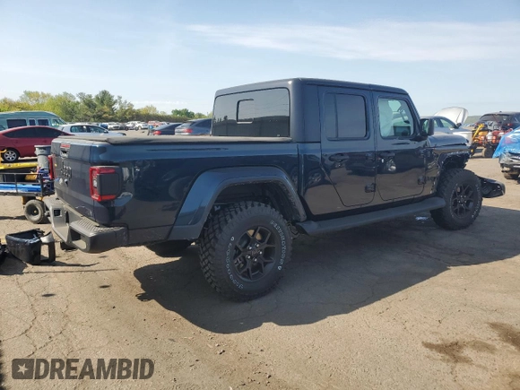 2025 Jeep Gladiator Willys с VIN 1C6PJTAG9SL512776, выставлен на аукционе Copart как лот 55458875 с пробегом 1 006 миль миль и Списание • Salvage title. История ставок и продаж доступна на DreamBid. Изображение 3.