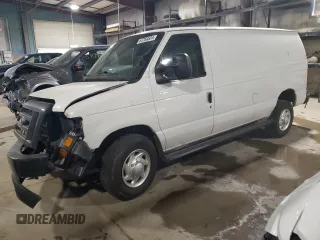 2008 Ford Econoline Cargo Commercial with VIN 1FTSE34P68DB37208, listed as a Copart auction lot 67356624 with Not Provided miles and Salvage Title. Bid and sale history available at DreamBid. Image 1.