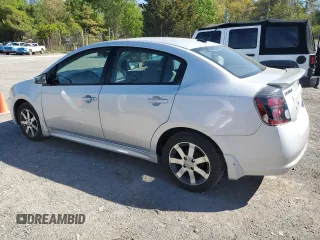 2012 Nissan Sentra S with VIN 3N1AB6AP7CL773829, listed as a Copart auction lot 54750015 with 155,539 mi miles and Clean Title. Bid and sale history available at DreamBid. Image 2.