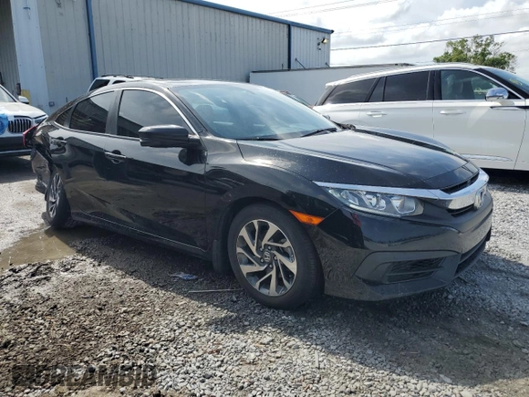 2017 Honda Civic EX z VIN 19XFC2F79HE067295, wystawiony jako Copart lot #54195515 z przebiegiem 59 980 mil mil oraz Szkoda całkowita • Salvage title. Historia ofert i sprzedaży dostępna na DreamBid. Obrazek 4.