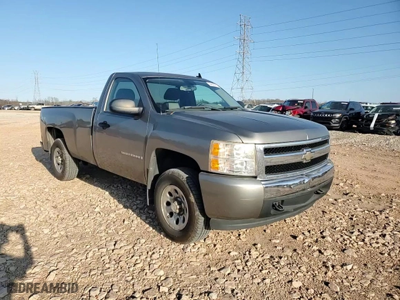 2008 Chevrolet Silverado 1500 Work Truck with VIN 1GCEK14C08Z191730, listed as a Copart auction lot 44623375 with 121,380 mi miles and Salvage Title. Bid and sale history available at carsss.com. Image 10.