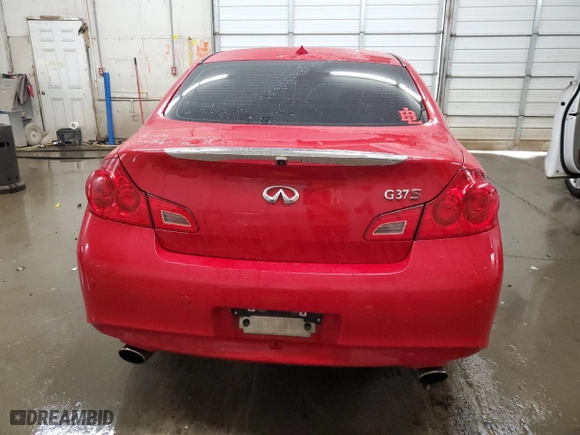 2013 Infiniti G37 Sedan Journey with VIN JN1CV6AP9DM300733, listed as a Copart auction lot 50877865 with 0 mi miles and Salvage Title. Bid and sale history available at carsss.com. Image 6.