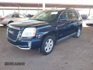 2016 GMC Terrain SLE with VIN 2GKALNEK9G6335377, listed as a IAAI auction lot 40807629 with 96,187 mi miles. Bid and sale history available at carsss.com. Image 2.
