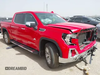 2021 GMC Sierra 1500 SLT z VIN 3GTU9DED9MG291383, wystawiony jako IAAI lot #41794666 z przebiegiem 93 457 mil mil oraz . Historia ofert i sprzedaży dostępna na DreamBid. Obrazek 1.