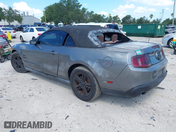 2011 Ford Mustang V6 with VIN 1ZVBP8EM3B5129187, listed as a IAAI auction lot 42555189 with 199,261 mi miles and . Bid and sale history available at DreamBid. Image 3.