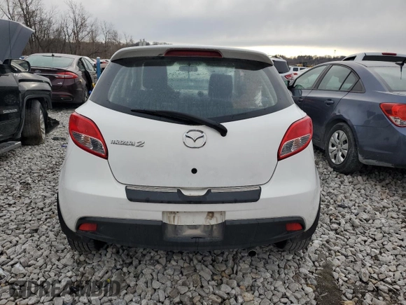 2011 Mazda 2 Sport with VIN JM1DE1HY9B0109644, listed as a Copart auction lot 86347414 with 168,443 mi miles and Salvage Title. Bid and sale history available at carsss.com. Image 6.