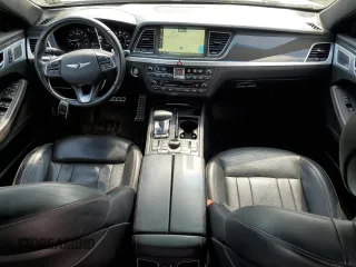 2018 Genesis G80 Sport with VIN KMHGN4JB0JU248004, listed as a Copart auction lot 56655095 with 153,653 mi miles and Clean title. Bid and sale history available at DreamBid. Image 8.