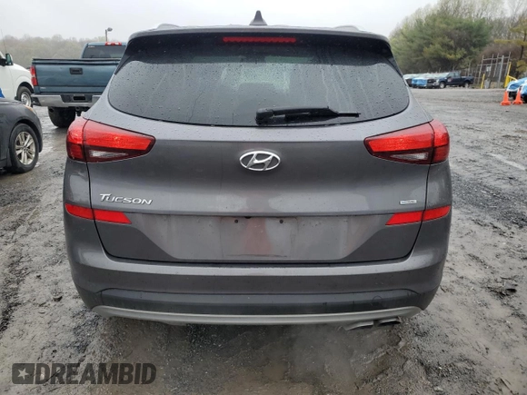 2021 Hyundai Tucson Sport with VIN KM8J3CAL7MU325373, listed as a Copart auction lot 52071955 with 58,737 mi miles and Salvage Title. Bid and sale history available at carsss.com. Image 6.