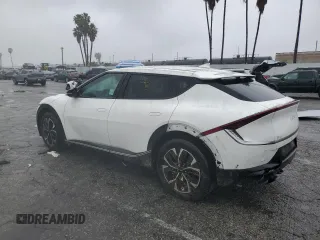 2024 Kia EV6 Wind with VIN KNDC3DLC8R5614005, listed as a Copart auction lot 44126225 with 7,290 mi miles and Salvage Title. Bid and sale history available at carsss.com. Image 2.