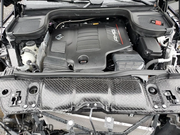 2024 Mercedes-Benz GLE 53 AMG with VIN 4JGFD6BB1RA997223, listed as a Copart auction lot 58154405 with 16,121 mi miles and Salvage title. Bid and sale history available at DreamBid. Image 11.