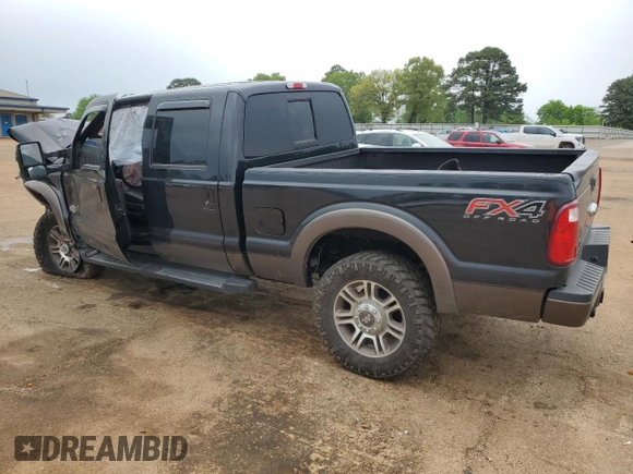 2015 Ford F-350 Platinum with VIN 1FT8W3BT7FEC11976, listed as a Copart auction lot 51699465 with 167,711 mi miles and Salvage Title. Bid and sale history available at DreamBid. Image 2.