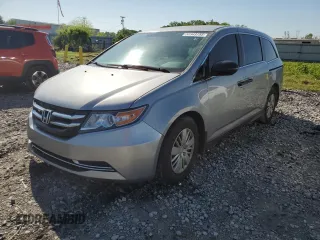 2016 Honda Odyssey LX с VIN 5FNRL5H2XGB119803, выставлен на аукционе Copart как лот 59548195 с пробегом 98 399 миль миль и Списание • Salvage title. История ставок и продаж доступна на DreamBid. Изображение 1.