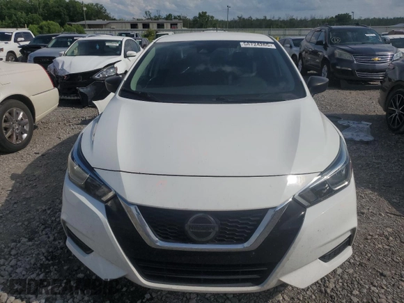 2021 Nissan Versa S with VIN 3N1CN8DV9ML896815, listed as a Copart auction lot 58724265 with 67,071 mi miles and Salvage title. Bid and sale history available at DreamBid. Image 5.