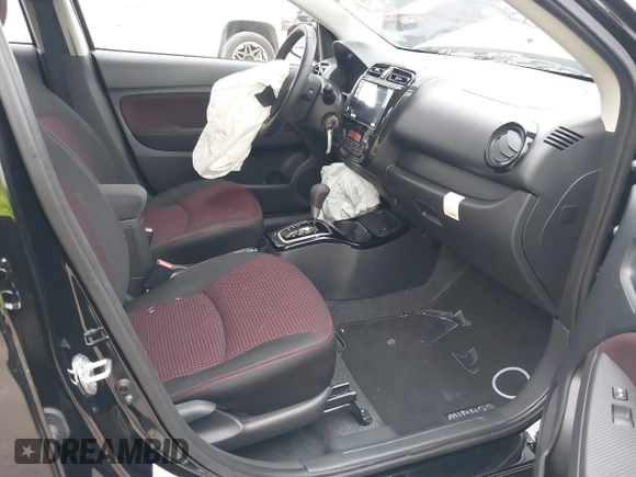 2023 Mitsubishi Mirage Black Edition with VIN ML32AWHJXPH006389, listed as a IAAI auction lot 40732836 with 5,971 mi miles and . Bid and sale history available at DreamBid. Image 5.