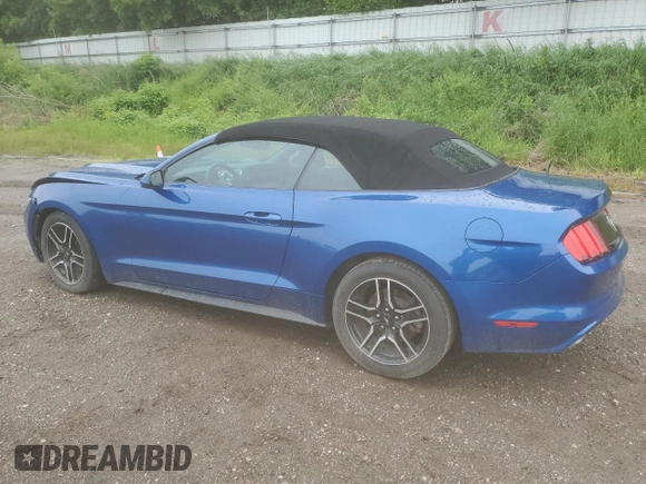 2017 Ford Mustang V6 with VIN 1FATP8EM9H5317444, listed as a Copart auction lot 59539035 with 54,727 mi miles and Clean title. Bid and sale history available at DreamBid. Image 2.