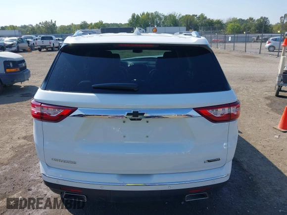 2018 Chevrolet Traverse Premier z VIN 1GNERKKW6JJ220965, wystawiony jako IAAI lot #37625637 z przebiegiem 99 072 mil mil oraz . Historia ofert i sprzedaży dostępna na DreamBid. Obrazek 17.