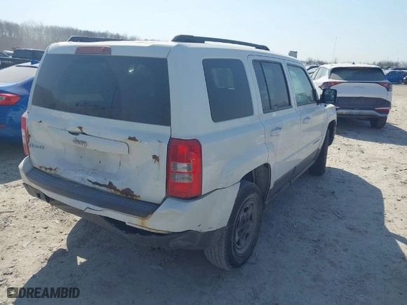 2014 Jeep Patriot Sport with VIN 1C4NJRBB7ED532447, listed as a IAAI auction lot 41780004 with 248,768 mi miles. Bid and sale history available at carsss.com. Image 4.