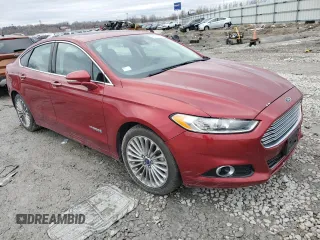 2013 Ford Fusion Titanium Hybrid with VIN 3FA6P0RU3DR323997, listed as a Copart auction lot 88063125 with Not Provided miles and Salvage Title. Bid and sale history available at DreamBid. Image 4.