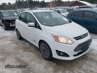 2013 Ford C-Max Energi SEL with VIN 1FADP5CU8DL512124, listed as a IAAI auction lot 41640576 with 176,135 mi miles. Bid and sale history available at carsss.com. Image 1.