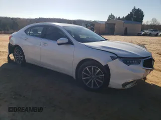 2018 Acura TLX w/Technology Pkg with VIN 19UUB1F52JA003256, listed as a Copart auction lot 40161213 with 135,206 mi miles. Bid and sale history available at carsss.com. Image 4.