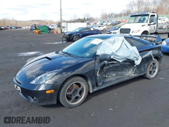 2004 Toyota Celica GTS with VIN JTDDY38T740071423, listed as a IAAI auction lot 41686801 with 146,228 mi miles. Bid and sale history available at carsss.com. Image 2.