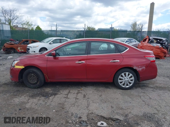 2015 Nissan Sentra SR with VIN 3N1AB7AP7FY350570, listed as a IAAI auction lot 42051668 with 185,362 mi miles and . Bid and sale history available at DreamBid. Image 14.