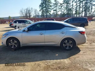 2022 Nissan Sentra SV z VIN 3N1AB8CV6NY230923, wystawiony jako IAAI lot #41455204 z przebiegiem 58 640 mil mil oraz . Historia ofert i sprzedaży dostępna na DreamBid. Obrazek 14.