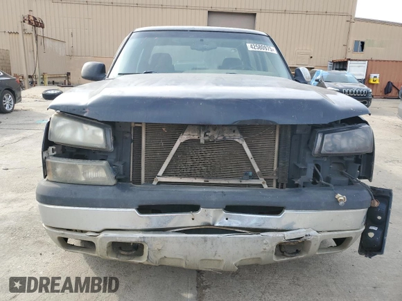 2007 Chevrolet Silverado 1500 LS with VIN 2GCEC13V471136642, listed as a Copart auction lot 42580975 with Not Provided miles and Salvage Title. Bid and sale history available at DreamBid. Image 5.