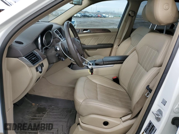 2016 Mercedes-Benz GL with VIN 4JGDF6EE3GA698255, listed as a Copart auction lot 83559684 with 105,421 mi miles and Non Repairable. Bid and sale history available at carsss.com. Image 7.