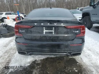2019 Volvo S60 R-Design with VIN 7JRBR0FM0KG018082, listed as a Copart auction lot 44216225 with 52,692 mi miles and Salvage Title. Bid and sale history available at carsss.com. Image 6.