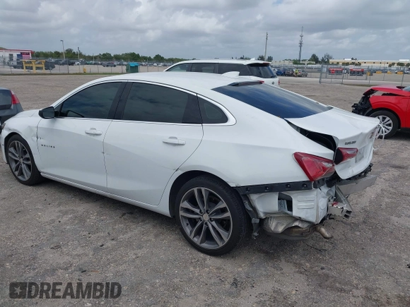2022 Chevrolet Malibu LT with VIN 1G1ZD5ST1NF124095, listed as a IAAI auction lot 41968133 with 88,902 mi miles and . Bid and sale history available at DreamBid. Image 3.