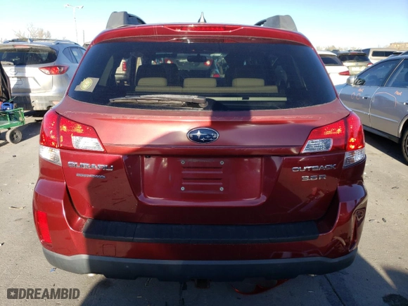 2011 Subaru Outback 3.6R Prem HK Audio/Pwr Moon with VIN 4S4BRDHC6B2343449, listed as a Copart auction lot 83074034 with 96,513 mi miles and Salvage Title. Bid and sale history available at carsss.com. Image 6.