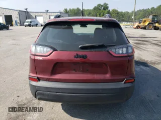 2019 Jeep Cherokee Altitude with VIN 1C4PJLLB2KD392971, listed as a Copart auction lot 59190355 with 163,471 mi miles and Salvage title. Bid and sale history available at DreamBid. Image 6.