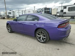 2016 Dodge Charger SXT with VIN 2C3CDXHG3GH140565, listed as a Copart auction lot 48058985 with 99,216 mi miles and Salvage Title. Bid and sale history available at carsss.com. Image 2.