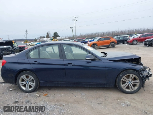 2016 BMW 3 Series 328i xDrive with VIN WBA8E3G5XGNT26759, listed as a IAAI auction lot 41617095 with 58,925 mi miles and . Bid and sale history available at carsss.com. Image 13.
