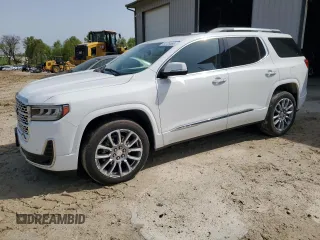 2023 GMC Acadia Denali z VIN 1GKKNXLS9PZ155219, wystawiony jako Copart lot #54728555 z przebiegiem Nie podano mil oraz Szkoda całkowita • Salvage title. Historia ofert i sprzedaży dostępna na DreamBid. Obrazek 1.