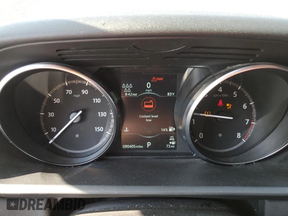 2019 Land Rover Discovery SE with VIN SALRG2RV9K2401236, listed as a Copart auction lot 56476004 with 90,405 mi miles and Salvage Title. Bid and sale history available at carsss.com. Image 9.