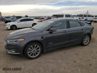 2018 Ford Fusion Energi Titanium with VIN 3FA6P0SU8JR246310, listed as a Copart auction lot 44064763 with 121,483 mi miles. Bid and sale history available at carsss.com. Image 1.