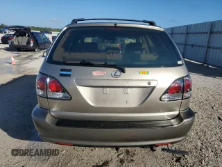 2001 Lexus RX 300 with VIN JTJGF10U410103362, listed as a Copart auction lot 85323674 with 117,263 mi miles and Salvage Title. Bid and sale history available at carsss.com. Image 6.