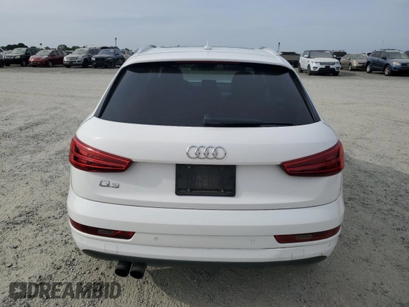 2018 Audi Q3 Premium with VIN WA1BCCFS1JR024213, listed as a Copart auction lot 54739125 with 108,668 mi miles and Clean Title. Bid and sale history available at carsss.com. Image 6.