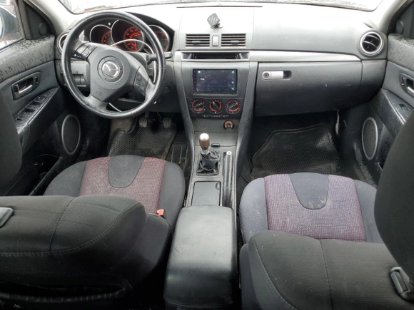 2005 Mazda 3 s with VIN JM1BK343351233932, listed as a Copart auction lot 51490275 with 211,731 mi miles and Salvage Title. Bid and sale history available at carsss.com. Image 8.