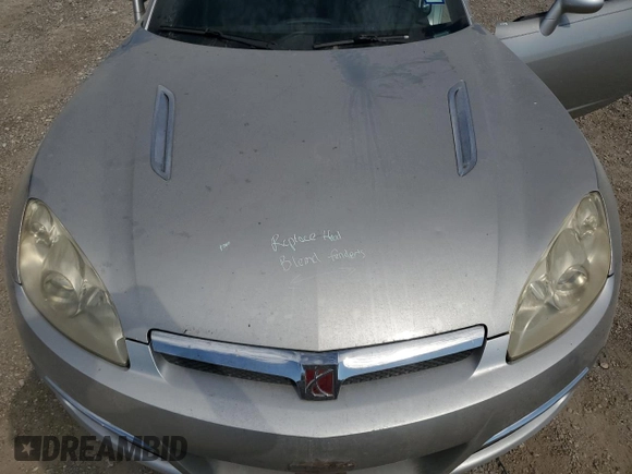 2009 Saturn Sky z VIN 1G8MN35B69Y101096, wystawiony jako Copart lot #68100674 z przebiegiem 37 005 mil mil oraz Czysty tytuł • Clean title. Historia ofert i sprzedaży dostępna na DreamBid. Obrazek 11.