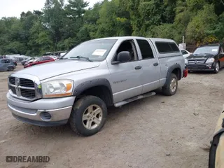 2006 Dodge Ram 1500 SLT with VIN 1D7HU18NX6J213074, listed as a IAAI auction lot 40285571 with 227,170 mi miles. Bid and sale history available at carsss.com. Image 2.